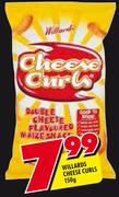 Willards Cheese Curls-150g