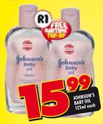 Johnson's Baby Oil- 125ml Each