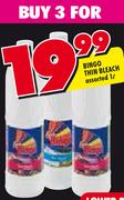 Bingo Thin Bleach Assorted-3x1L