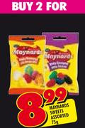 Maynards Sweets Assorted-2x75G 