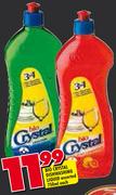 Bio Crystal Dishwashing Liquid Assorted-750ML Each