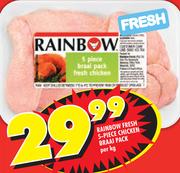 Rainbow Fresh 5 Piece Chicken Braai Pack-Per Kg