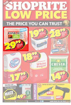 Shoprite Eastern Cape : Low Prices Always ( 10 Mar - 23 Mar 2014 ), page 1