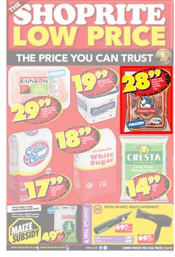 Shoprite Eastern Cape : Low Prices Always ( 10 Mar - 23 Mar 2014 ), page 1