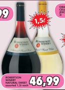 Robertson Winery Natural Sweet Assorted-1.5L Each