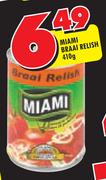 Miami Braai Relish-410g