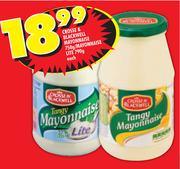 Crosse & Blackwell Mayonnaise -750g/Mayonnaise Lite- 790g Each