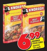  Knorrox Stock Cubes Assorted-12's Each