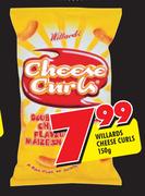 Willards Cheese Curls-150g