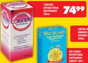 Corsodyl Antibacterial Mouthwash-200ml