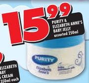 Purity & Elizabeth Anne's Baby Jelly Assorted-250ml