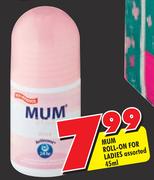 Mum Roll-On For Ladies Assorted-45ml