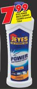 Jeyes Power Multi-Surface Cleaner Assorted-750ml