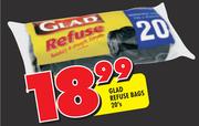 Glad Refuse Bags-20's