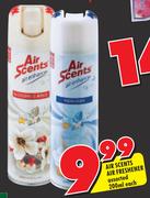  Air Scents Air Freshener Assorted-200ml Each