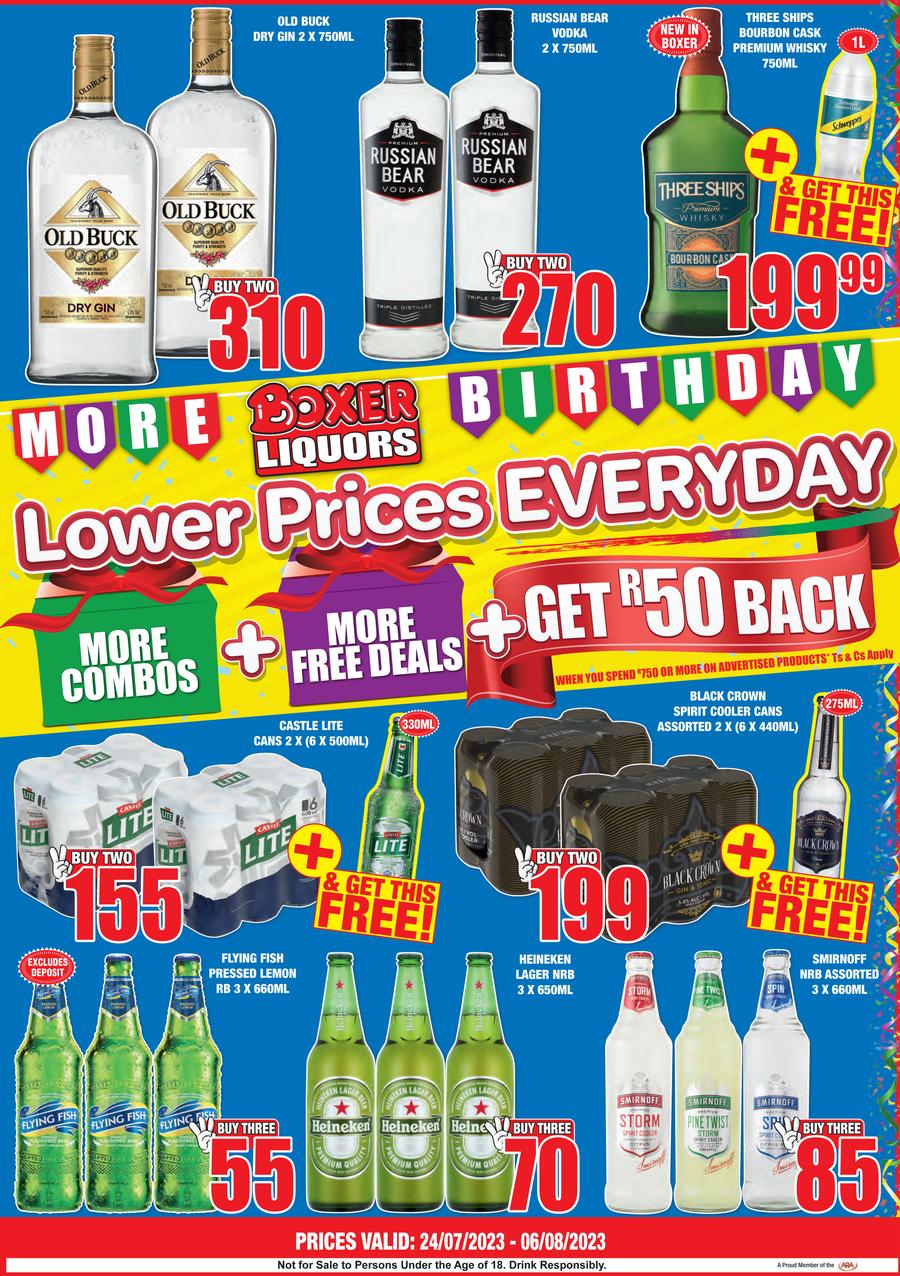 Boxer Liquor Eastern Cape : Low Prices Everyday (24 July - 6 August ...