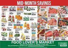 Food Lover's Market Eastern Cape : Mid-Month Savings (15 April - 21 April 2024)