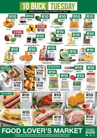Food Lover's Market Eastern Cape : 10 Buck Tuesday (19 March 2024 Only)