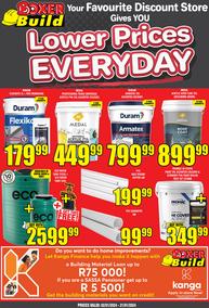 Boxer Build Eastern Cape : Low Prices Everyday (2 January - 21 January 2024)