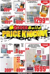 Boxer Build Eastern Cape : Price Knockout (08 June - 21 June 2026)
