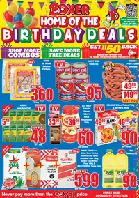 Boxer Super Stores Eastern Cape : Home Of The Birthday Deals (24 June - 7 July 2024)