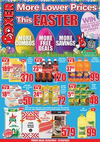 Boxer Super Stores Eastern Cape : More Lower Prices This Easter (25 March - 7 April 2024)