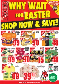 Boxer Super Stores Eastern Cape : Why Wait For Easter (11 March - 24 March 2024)