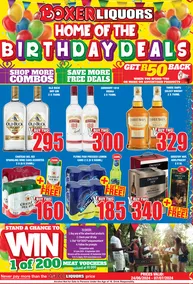 Boxer Liquor Eastern Cape : Home Of The Birthday Deals (24 June - 7 July 2024)