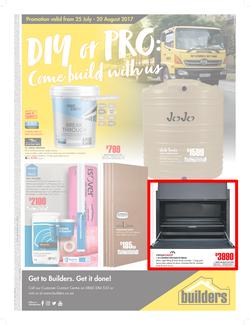 Builders Eastern Cape : DIY Or Pro Come Build With Us (25 July - 20 August 2017), page 1