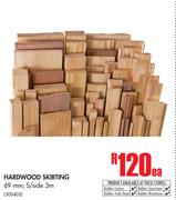 Hardwood Skirting 69mm S/Side 3M-Each
