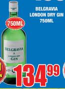 Belgravia London Dry Gin-750ml
