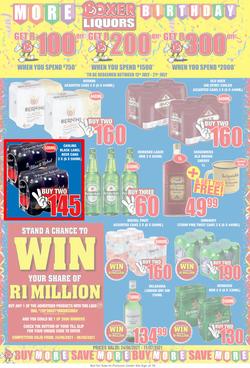 Boxer Super Store Eastern Cape : Birthday Deals (24 June - 11 July 2021), page 1