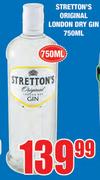 Stretton's Original London Dry Gin-750ml