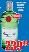 Tanqueray London Dry Gin-750ml