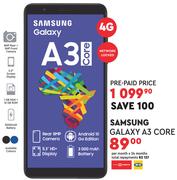 Samsung Galaxy A3 Core - Per Months x 24 Months