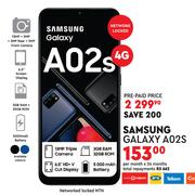 Samsung Galaxy A02S 4G- Per Month x 24 Months