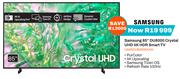 Samsung 85" DU8000 Crystal UHD 4K HDR Smart TV UA85DU8000KXXA