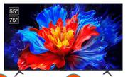 TCL 75" QLED Google TV 75P8K