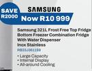 Samsung 321Ltr Frost Free Combination Fridge With Water Dispenser RB33J3611S9