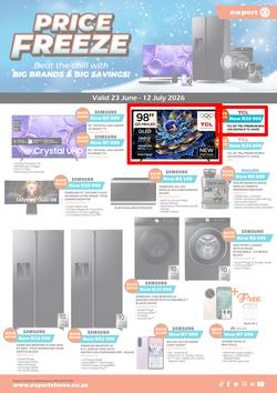 Expert Stores : Price Freeze (23 June - 12 July 2026), page 1