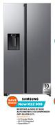Samsung BESPOKE AI Side By Side Auto Waster & ICE Dispenser (NP) Silver RS70F65K2TFA