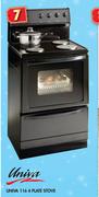 Univa 116 4 Plate Stove