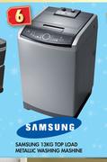 Samsung 13kg Top Load Metallic Washing Machine