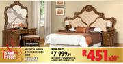 Valencia Imbuia 3 Piece Bedroom Suite