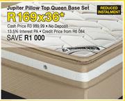 Jupiter Pillow Top Queen Base Set