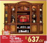 Cameo Wall Unit