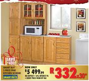 Smart Buy 3 Piece Pine Kitchen Scheme