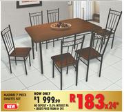 Madrid 7 Piece Dinette Set