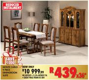 Monte Carlo 9 Piece Diningroom Suite