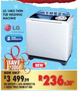 LG Twin Tub Washing Machine - 14 Kg